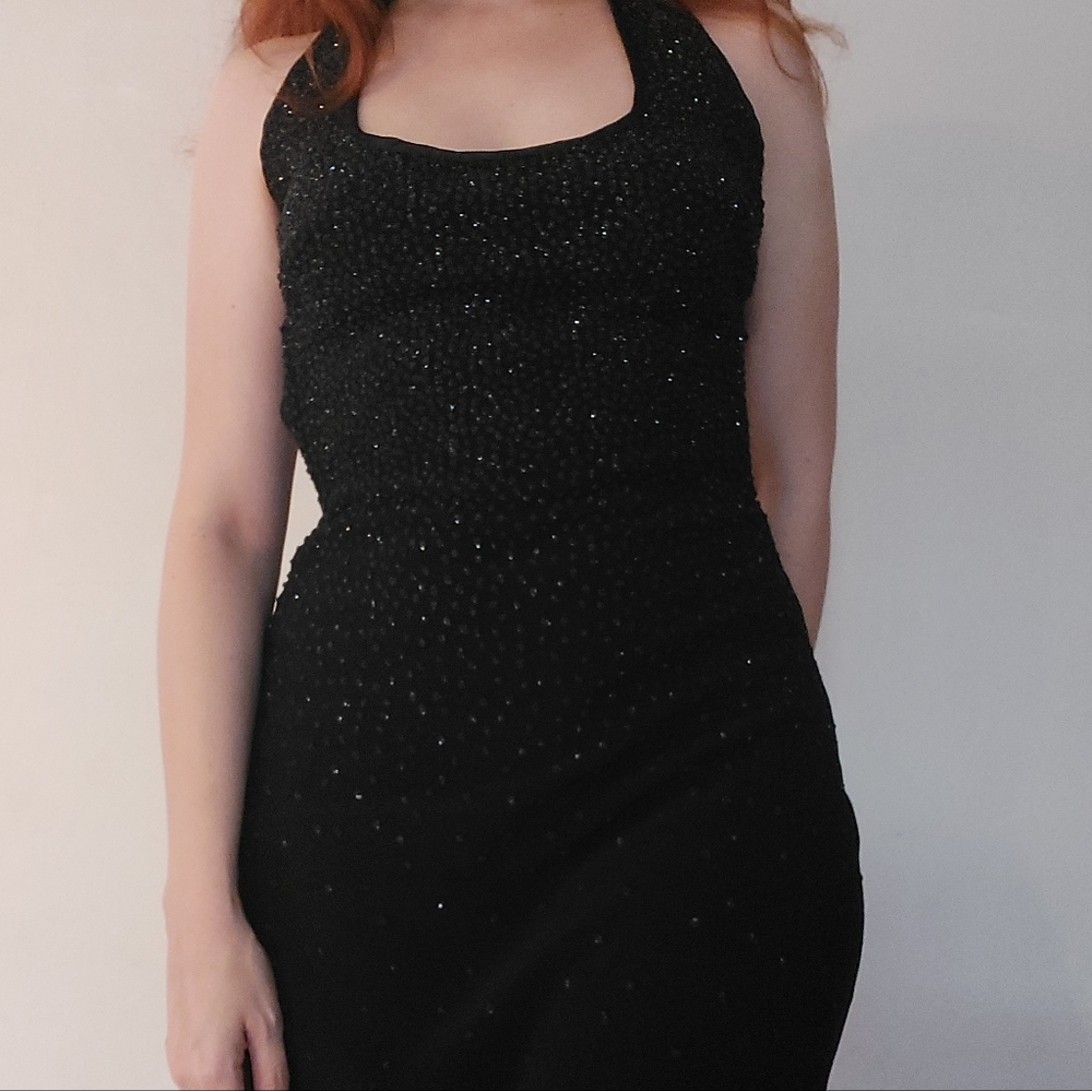 Vintage Halter Mini Dress